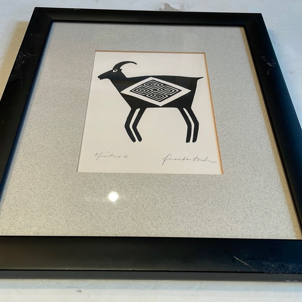 Original serigraph by print artist Diane Quackenbush